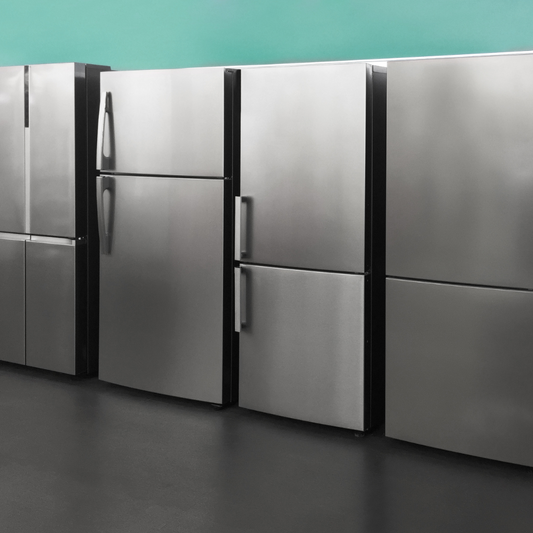 Doorsound with different refrigerator and freezer door types