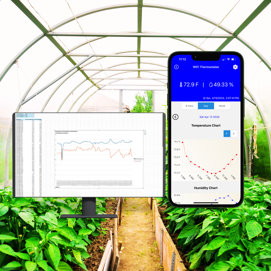 ClimaNotify Wifi Temperature and Humidity Sensor