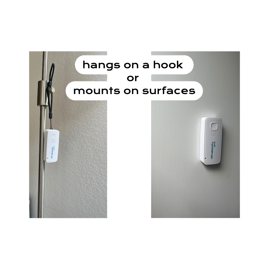 ClimaNotify Wifi Temperature and Humidity Sensor