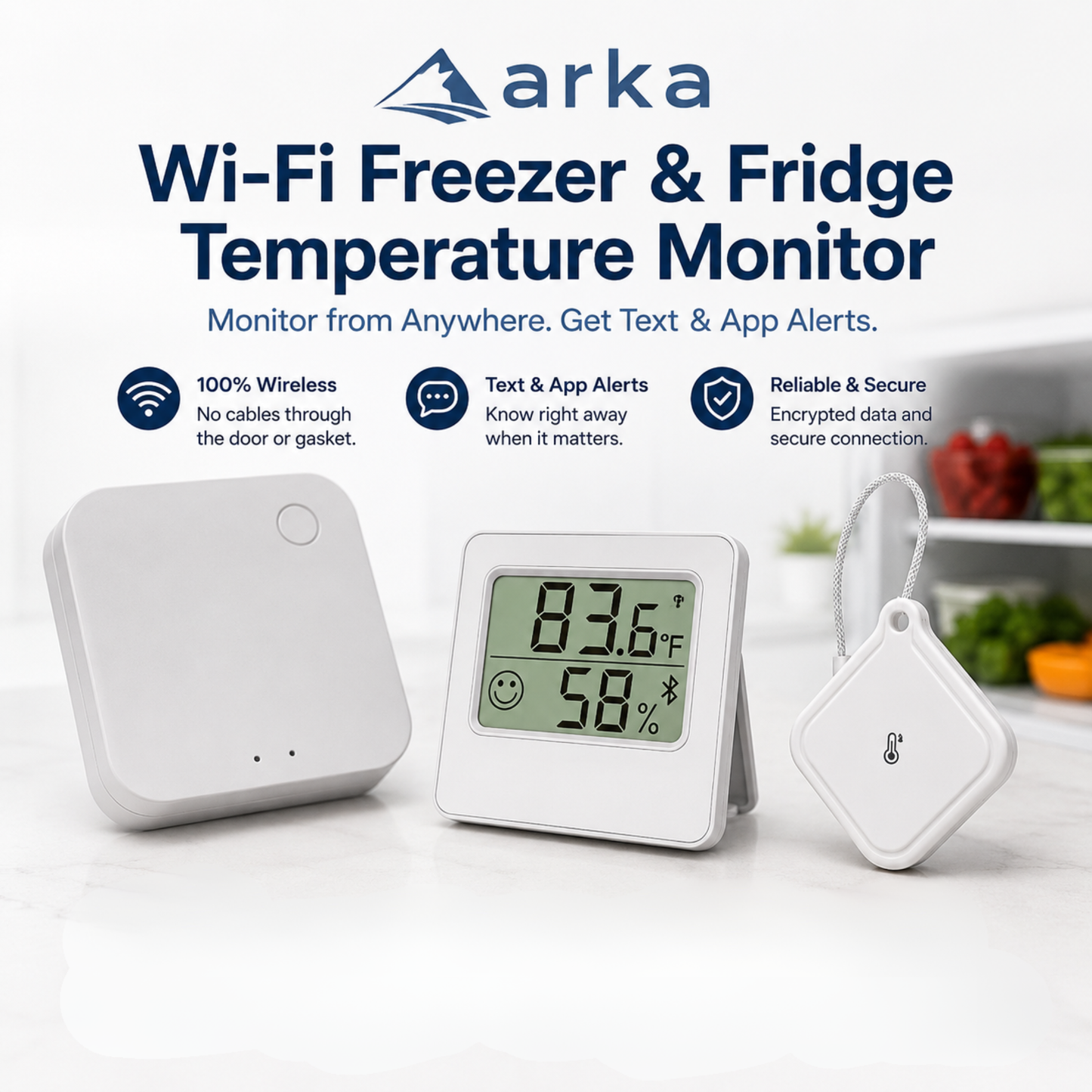 Keep an Eye on Your Refrigerator or Freezer — Even When You're Away